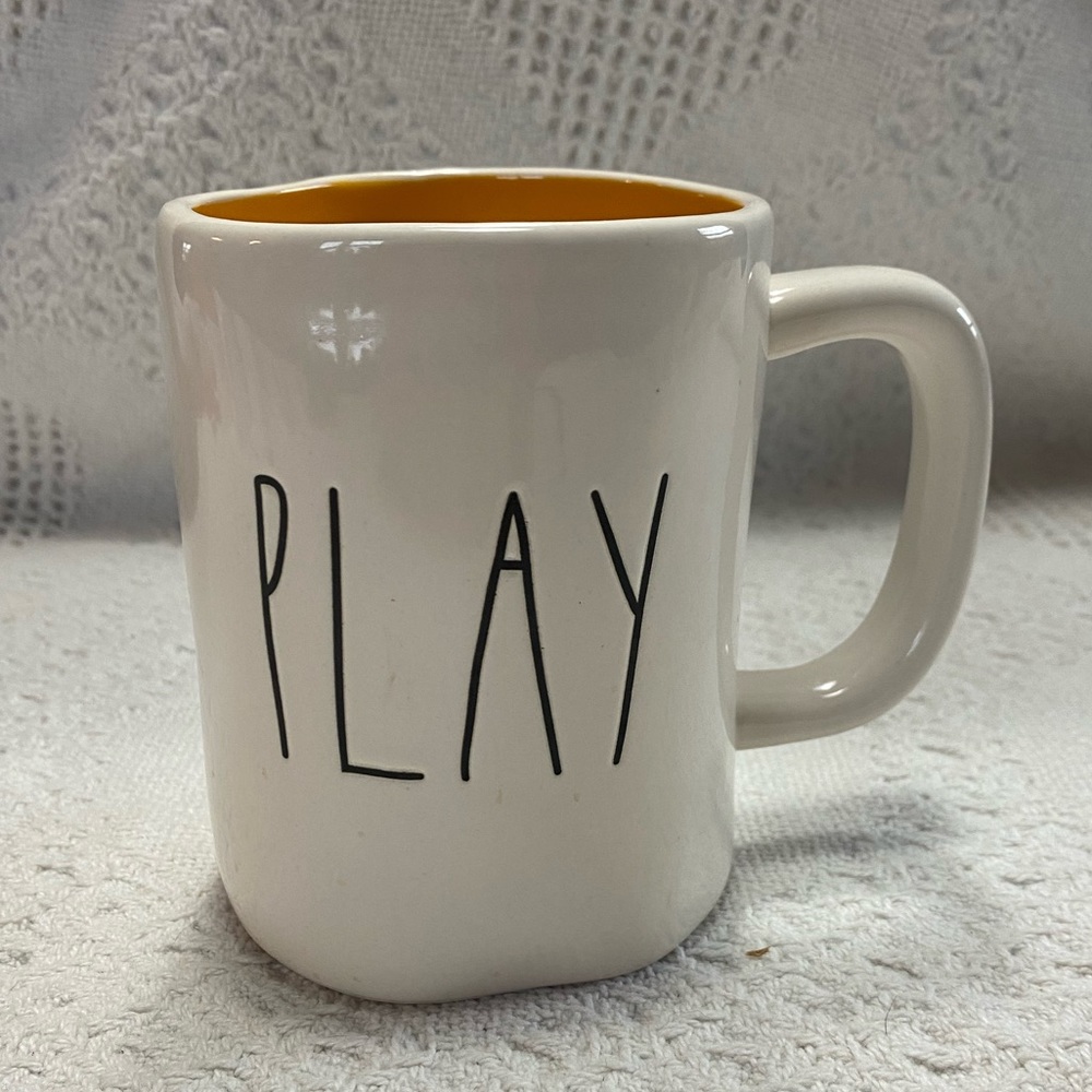 Rae Dunn “Play” Mug